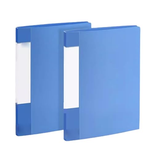 Keulen A4 Sichtbuch Ordner, 2 Stück, Blau
