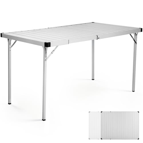 Portal Camping Table with Expandable Tabletop, 37' to 51.2'...