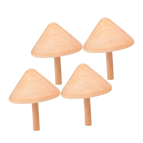SUPVOX Wooden Gyro Toys for Boys and Girls Spinning Tops for Children Gyro Playthings Fun
