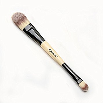 KINGMAS Foundation Makeup Brush, Double Ended Makeup Brushes for Blending Liquid Powder, Concealer Cream Cosmetics, Blush brush