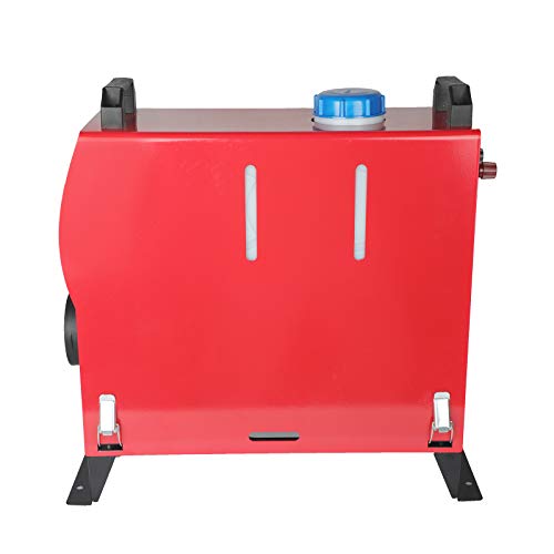 5KW 12V Detachable Diesel Air Heater All-in-One Fuel Air Parking Heater with Golden LCD Switch and English remote control for Truck Motor Boat Trailer