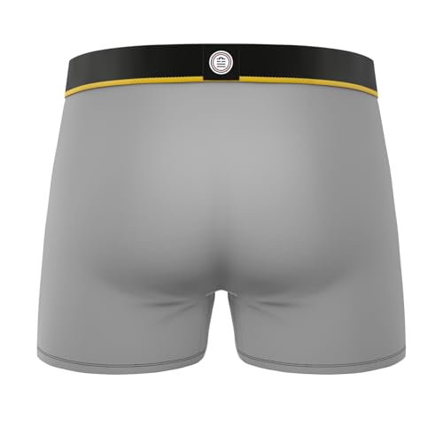 Boxer hombre Serge Blanco Flor Vintage, pack de 3 calzoncillos de algodón suave 7