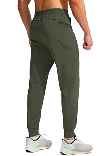 G Gradual Men's Joggers with Zipper Pockets