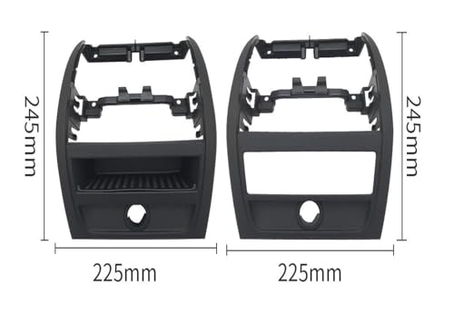 Rejilla de ventilación trasera de alta resistencia para BMW Serie 5 F10 F11 528i 535i 7