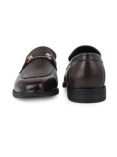 Image of ALBERTO TORRESI Calabria Horsebit Loafer for Men Branded TPR Sole with Sneaker Footbed