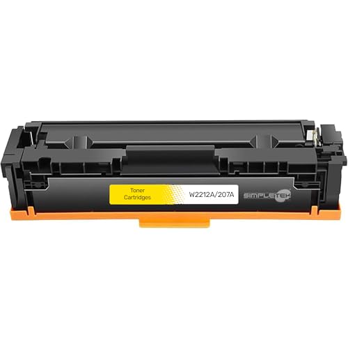 Cartouche toner jaune W2212A 207A pour imprimer vos rapports professionnels