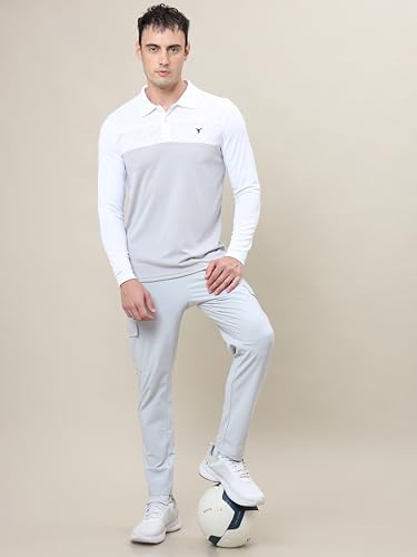 Image of TECHNOSPORT Men's 100% Polyester Slim Fit T-Shirt - (P710 P ) Pack of 1