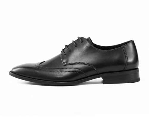 Image of Asher Green AG100 - Men's Dress Shoes - Genuine Calf Leather Wingtip Oxfords - Two Tone and Multi Tone Mens Dress Shoes