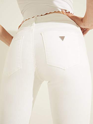 GUESS Women's Mid-Rise Stretch Skinny Jeans3