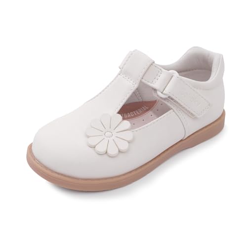 COLLOKY Toddler Mary Jane Shoes - Elegant Ballet Flats for Little Girls with Comfortable Support & Versatile Style for Parties & School