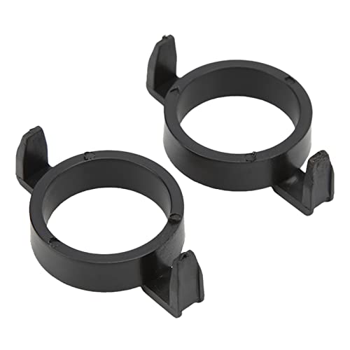 Respicefinem 2Pcs Headlight Bulb Base Easy Installation Headlight Base Adapter Ideal for Home and Industry Professional Design Low Power LED Headlight Bulb Base