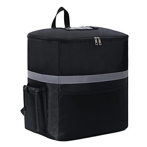 Decorhome Bolsa isotérmica aislada para alimentos | Nevera de mochila a prueba de fugas, 35 L, impermeable, ligera, para almacenamiento de calor/frío, enfriador portátil suave para viajes, camping