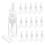 WRITWAA 20stücke Mini-sprühflasche Aus Plastik Transparent Mit Feinnebel-sprühkopf Auslaufsicher Wiederverwendbar Klein Und Kompakt Für Nasenspray Und Andere Flüssigkeiten