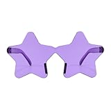 Générique Lunettes De Étoiles Pour Hommes | Lunettes De Sans Monture   De Fête De Vacances   Pour Femmes Anniversaire Festivals De Musique Halloween Événements À Thème Concerts Vacances U