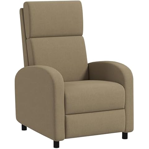 Fauteuil relax HOMCOM beige Cover