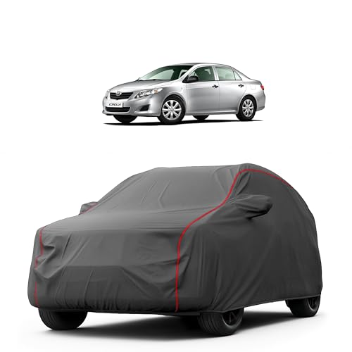 Image of Heavy-Duty Car Cover for Compatible with Toyota Corolla (2003 to 2025 All Models) Deluxe Car Protection Cover - Waterproof & UV-Resistant All-Season Exterior Protection