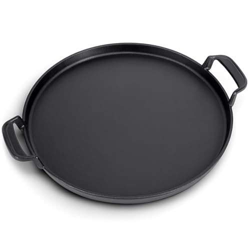 GFTIME Ronde Plaque de Cuisson 7421 diamètre 30,9 cm pour Grils à Charbon 57cm, Gourmet BBQ...