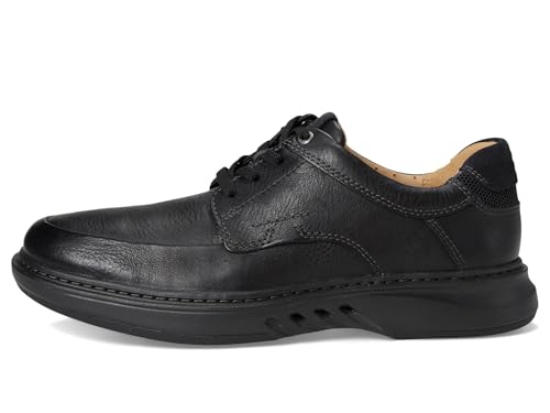 Clarks Clarks Men's Un Briley Lace Black Leather 10 Wide