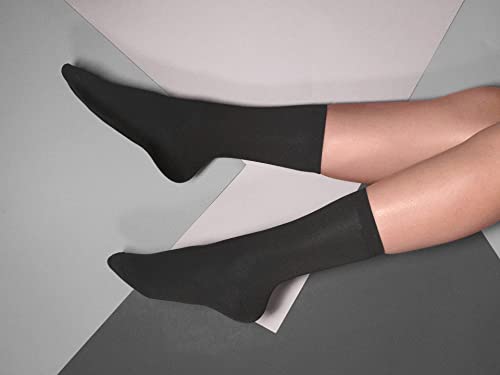 48 Pack of Qraftsy Men Solid Plain Dress Socks - Bulk Wholesale Lot3