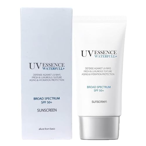 Hidratación de protector solar facial, bloqueador solar de crema solar, protección de amplio espectro, fórmula hidratante blanqueadora, cuidado diario de la piel, 50 ml, para el cuerpo del hogar mujer