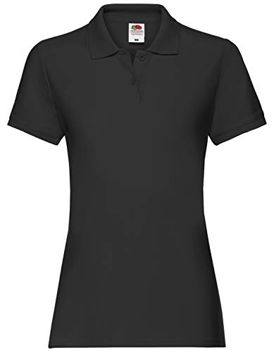 Fruit of the Loom: Lady-Fit Premium Polo 63-030-0, Größe:M (12);Farbe:Black