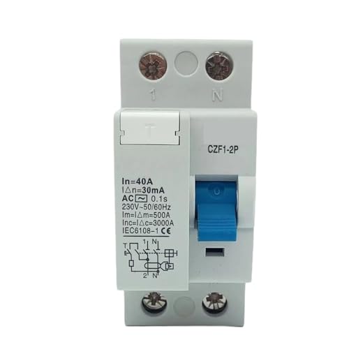 Interrupteur différentiel type retardateur 2P S disjoncteur électromagnétique AC 16A