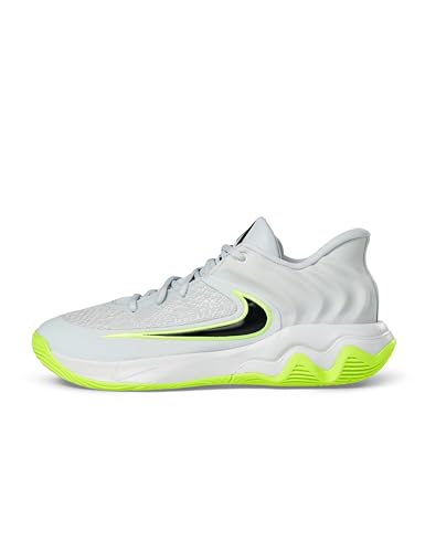 Nike Men's Giannis Immortality 4 Basketball Shoes, Light Silver/Black-Volt, 13