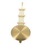 Generic 金メッキアルミ合金振り子 クォーツ時計用 DIY組み立て対応 滑らかな振動 、壁掛け時計など装飾品に適応