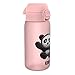 Price comparison product image Ion8 Kids Water Bottle, 350 ml/12 oz, Leak Proof, Easy to Open, Secure Lock, Dishwasher Safe, BPA Free, Carry Handle, Hygienic Flip Cover, Easy Clean, Odour Free, Carbon Neutral, Pink, Pandas
