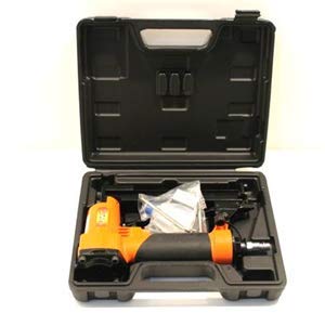 TEKNO POWER STAPLER AIR COMPRESSED 6-16 mm (NO CHIODI) - Arancione/Nero - 140 pezzi - Semiautomatico - Classico