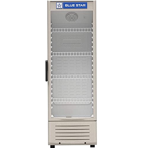 Image of Blue Star 300 Litres Single Door Frost Free Visi Cooler (SC300F, Grey)