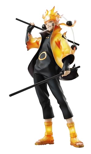 Statuette Megahouse Naruto Shippuden G.E.M. Series Naruto Uzumaki Six Paths Sage Mode 15Th Anniversary Ver. - 2