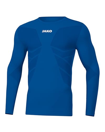 JAKO Herren Longsleeve Comfort 2.0, Sportroyal, L