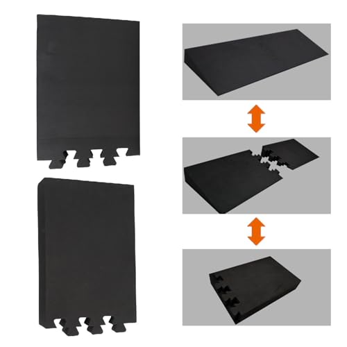 EVA Squat Wedge Blocks - 2pcs Slant Board Ramp Set miniatura 7