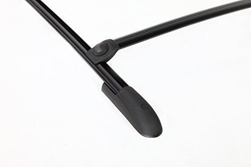 Perrycraft Ds3635-B Dynasport 36" Wide X 35" Long Drill-In Installation Roof Rack (Black Finish) #TOP1