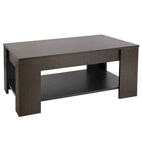 Basicgallery Coffee Table Lift Top Inner Hidden Compartment Storage Bo