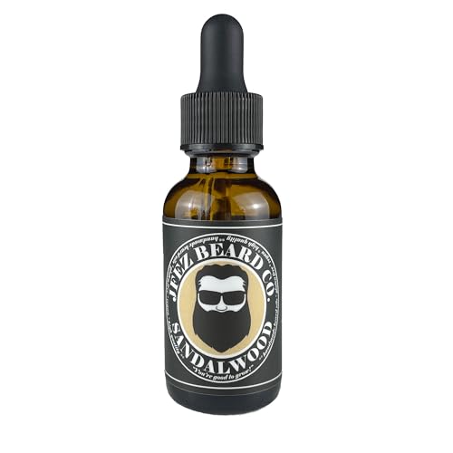 Sandalwood Beard Oil - American-Made Nourishing Anti-Itch Dander ...