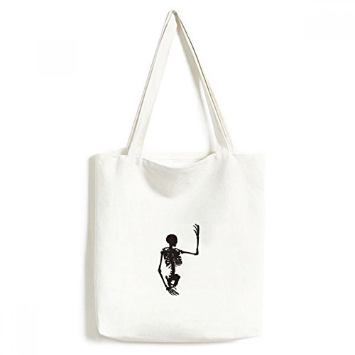 Cadeau sac en toile squelette humain idéal pour étudiant médecine