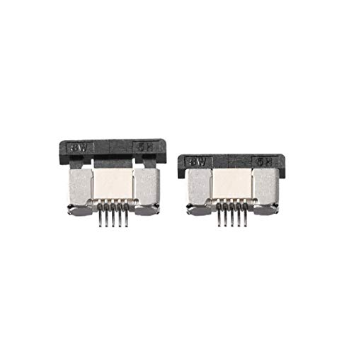 uxcell conector FFC/FPC 5 pines 0.5 mm 10 unidades miniatura 3