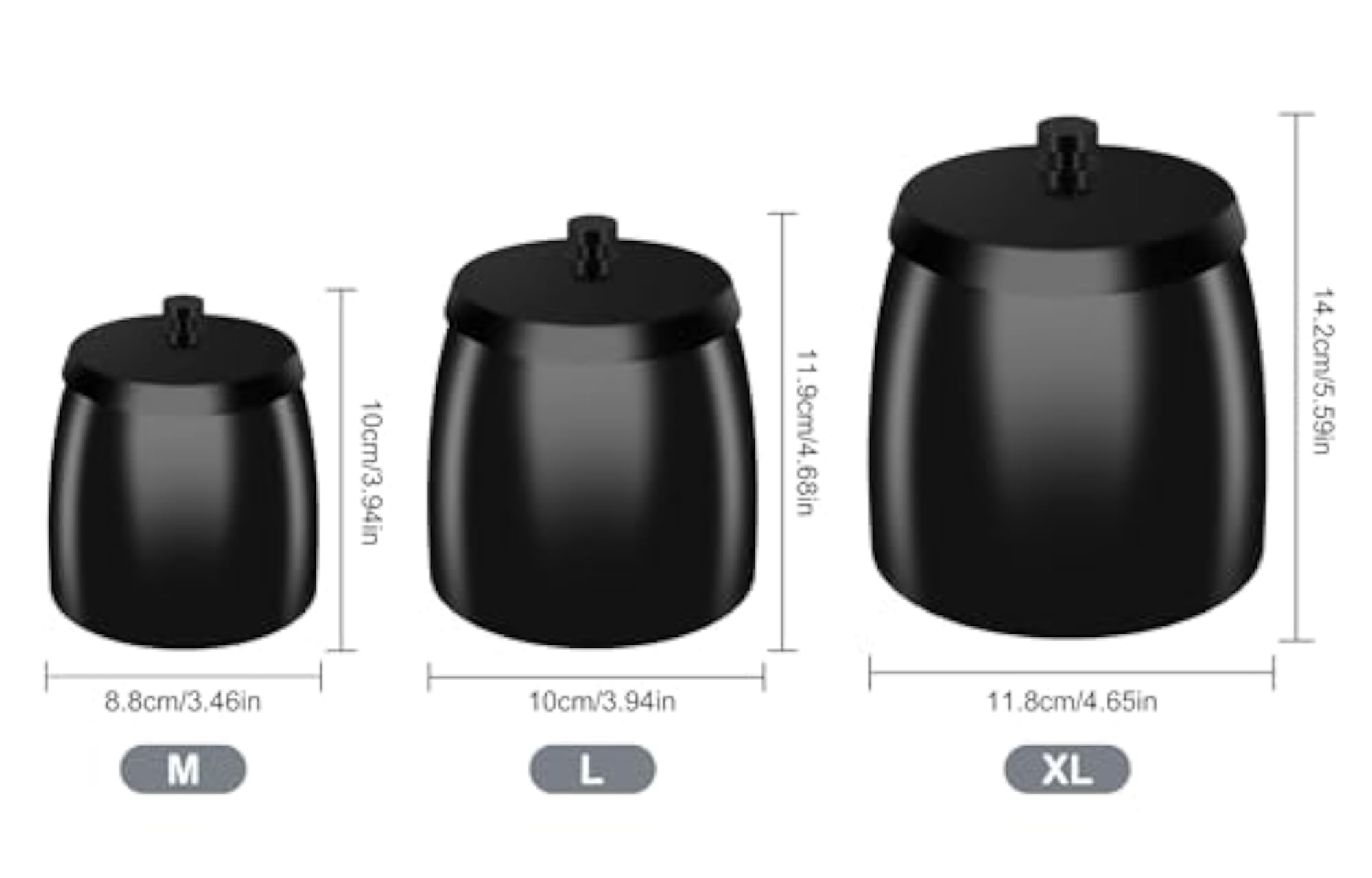 Ashtray with Lid for Cigarettes, Smokeless Odorless Design