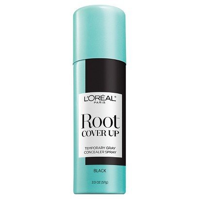 L'Oréal Paris Root Cover Up - Lightweight and No Smudging Hair Color (Black)