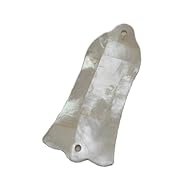 Perfect Fit: The bell-shaped truss rod cover is designed to fit seamlessly onto your LP electric guitar, creating a smooth, professional look. Natural Mother of Pearl: Crafted from genuine, natural mother of pearl, this truss rod cover offers a class...