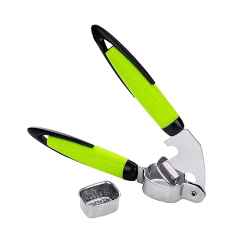 Cabilock Prensa De Ajo De Acero Inoxidable Molinillo De Ajo Picadora De Ajo Rebanador De Ajo Cebolla En Polvo Ralladores De Queso Cortador De Ajo Black