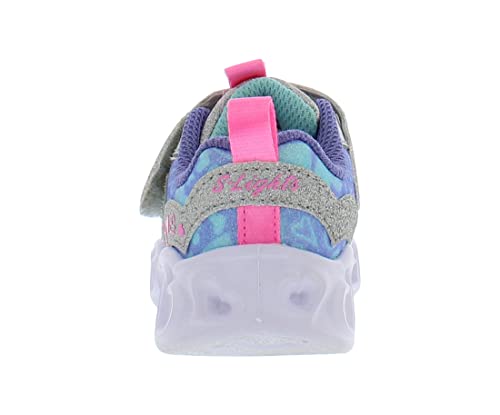 Skechers Heart Lights Lovie Dovie Baby Girls Shoes4