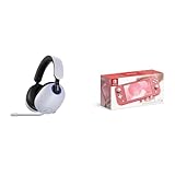 Sony INZONE H9 Noise Cancelling Wireless Gaming Headset - 360 Spatial Sound for Gaming - 32 hours battery life & Nintendo Switch Lite - Coral