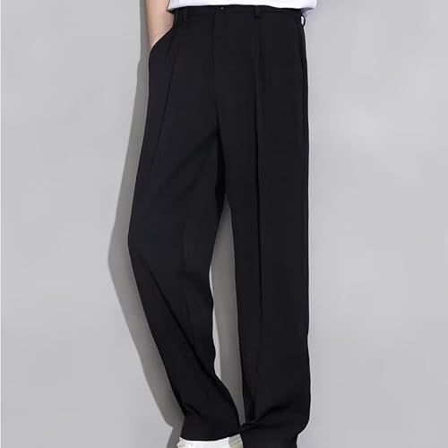 Fleurosta Stretch Waist Ice Silk Pants, Easemotions Super Stretch Ice Silk Comfort Everyday Pants, Mens Dress Pant4