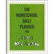 Paperback Homeschool Daily Planner for High School Grd 9-12 (Homeschool Daily Planner, Grades 9-12) Book