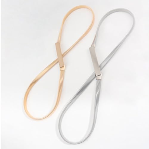 Delicate Stretchable Belt for Dresses Adjustable Waist Chain Accent Formal Occasion Wear Waist Cincher Stylish Girdle3