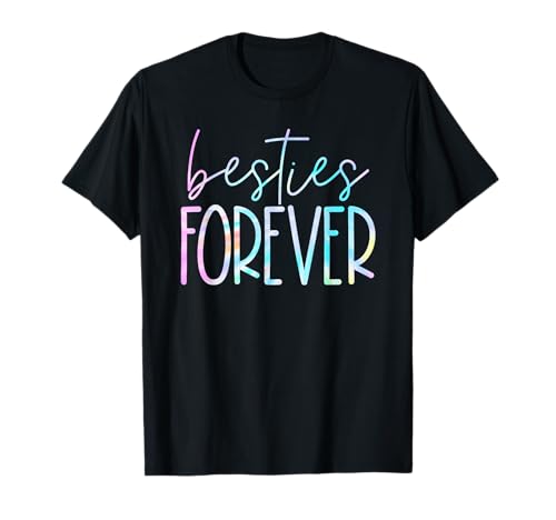 BFF Forever Best Friend Tie Dye assorti T-Shirt