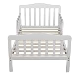 ZZT US 3-6 Days。Cheap Home Furniture Children's guardrails Wooden beds White Full Size Wooden Bed F